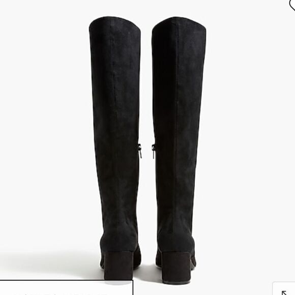 J. Crew Factory Over-the-knee microsuede boots Item AG056* - Picture 2 of 7